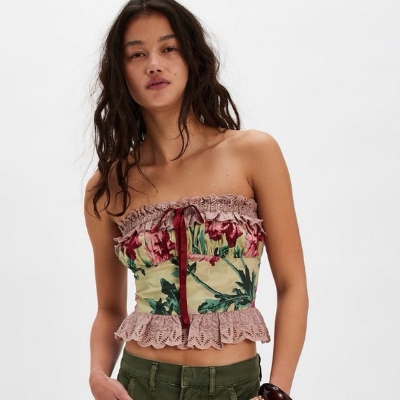 Free People Tops - New Free People Dolly Tube Cropped Top size M